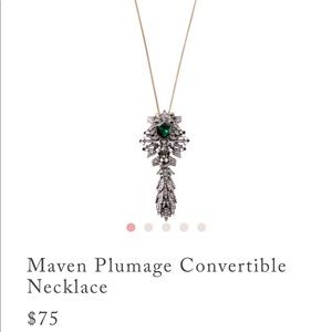 Chloe + Isabel Maven Plumage Convertible Necklace